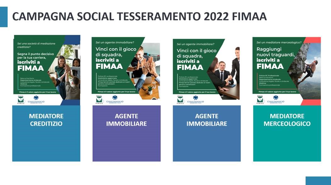 Campagna Social tesseramento Fimaa 2022